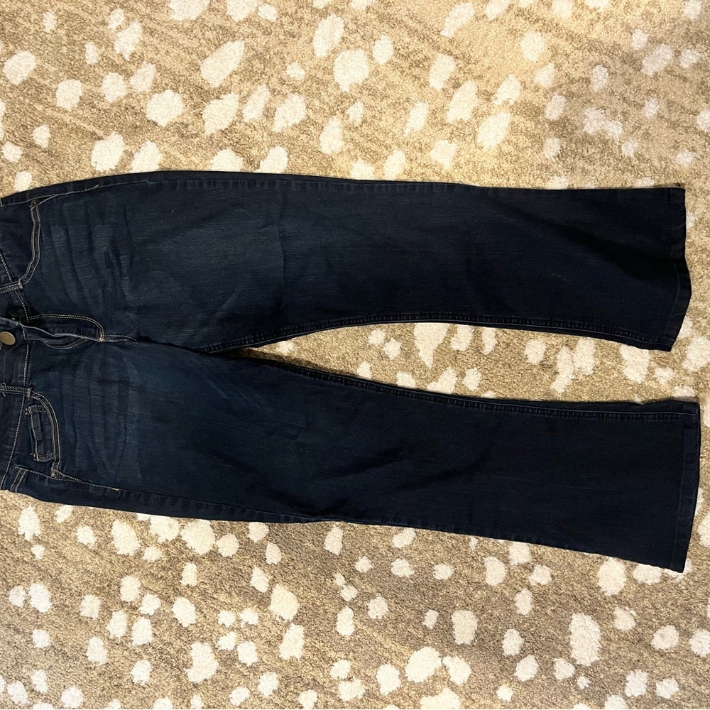 Democracy Women's Midnight Blue Straight Leg Jeans